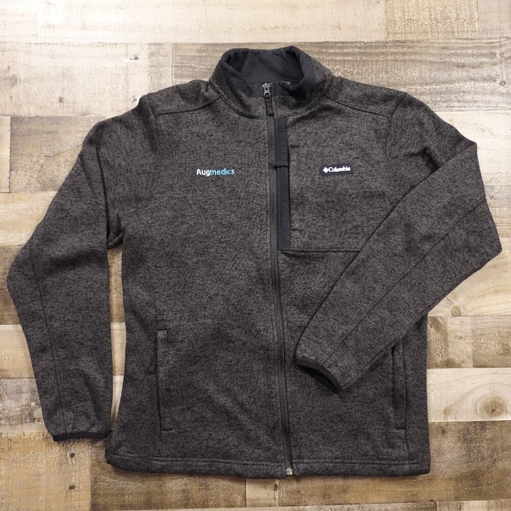 Columbia Sweater Weather Full Zip Jacket Men’s Large Charcoal Gray